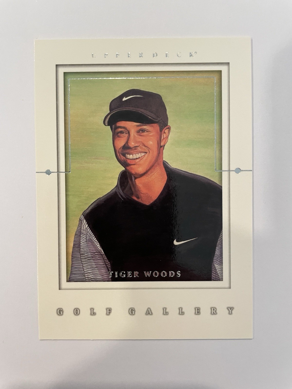 2001 Upper Deck Golf Gallery Tiger Woods #GG4 (RC)