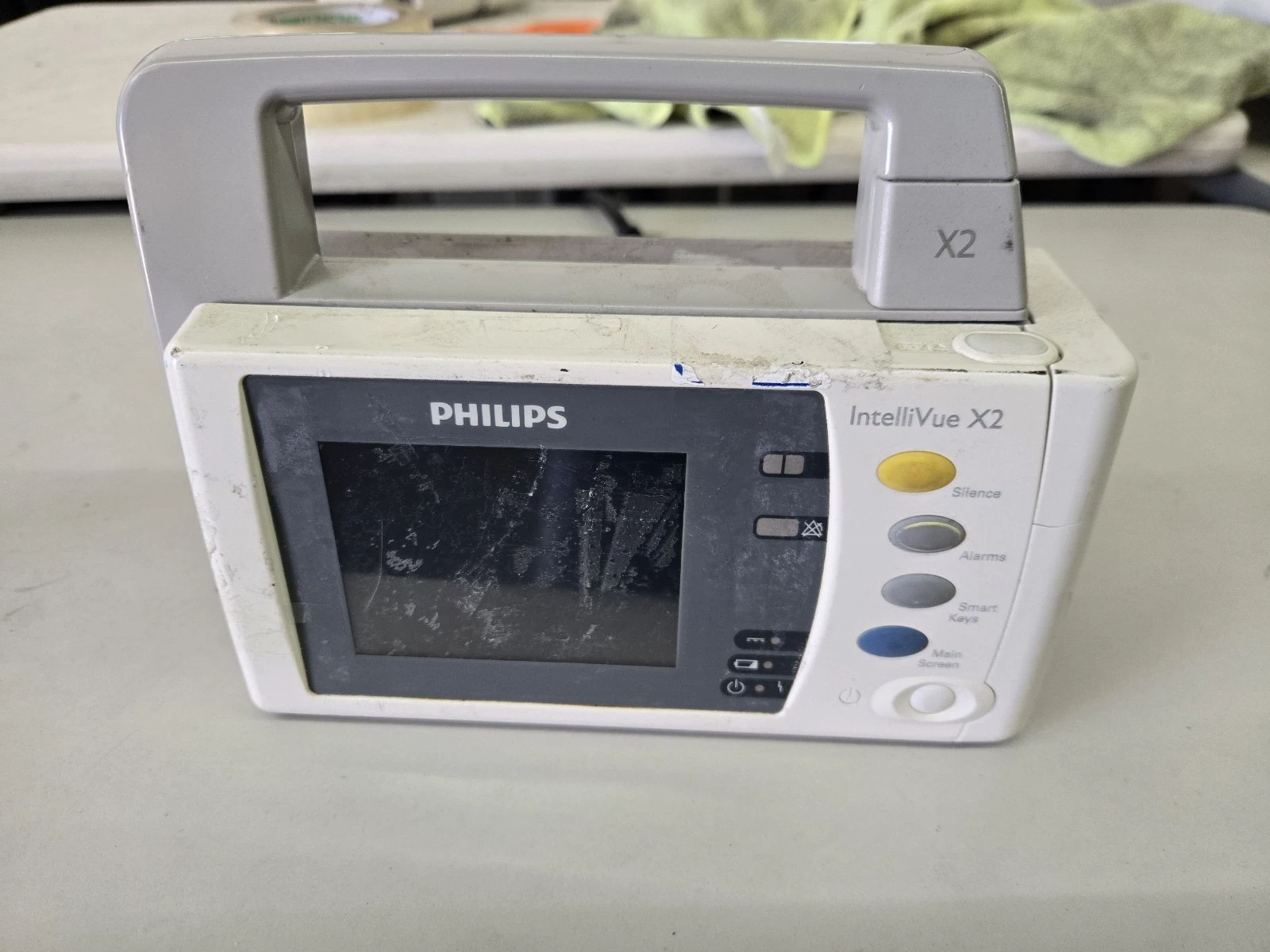 PHILIPS INTELLIVUE X2 M3200A UNABLE TO POWER TEST