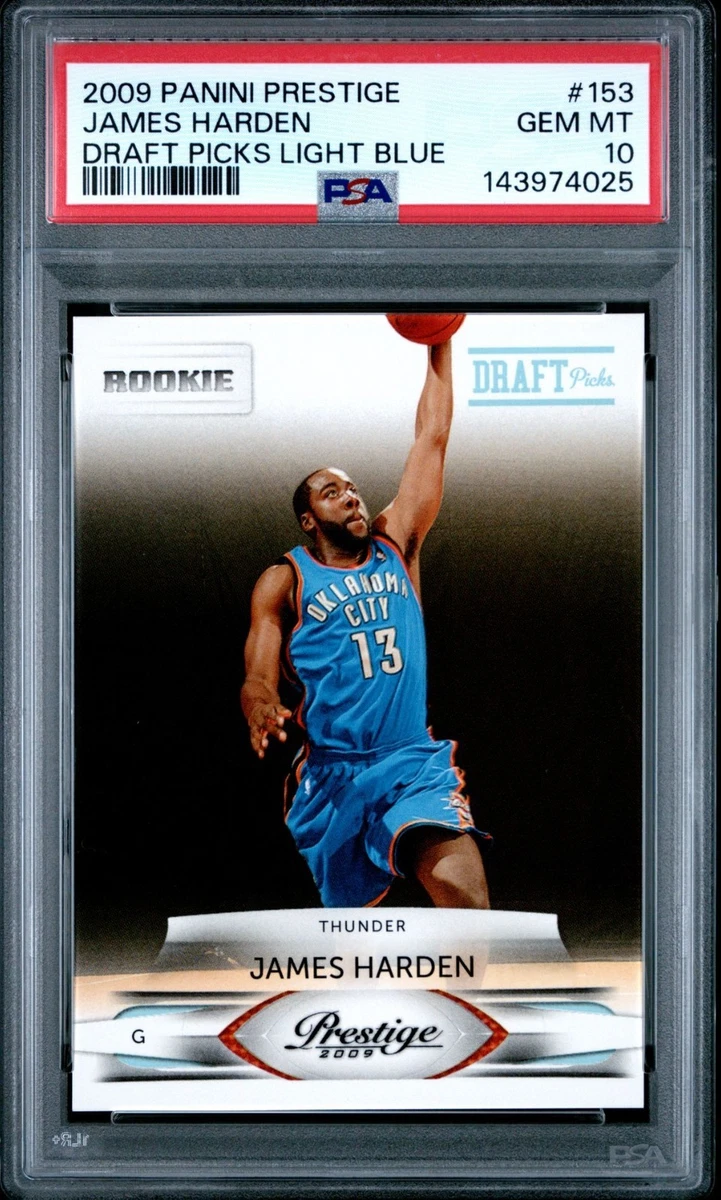 James Harden Basketball Grade 10 Rookie Sports Trading Cards