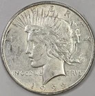 1922 90% Silver Peace Dollar