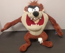 Looney Tunes TAZ Tazmanian Devil 11" Stuffed Animal Plush Toys Nanco NWT