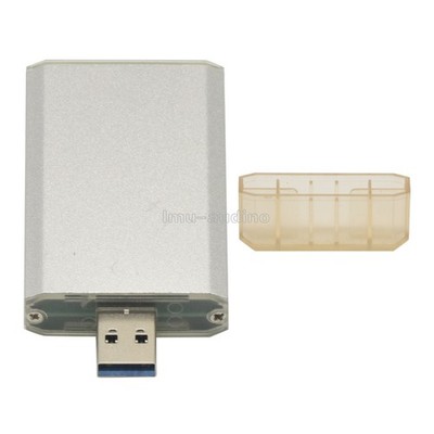 USB 3.0 to Mini PCIE mSATA SSD Hard Disk Box External Converter Data Adapter