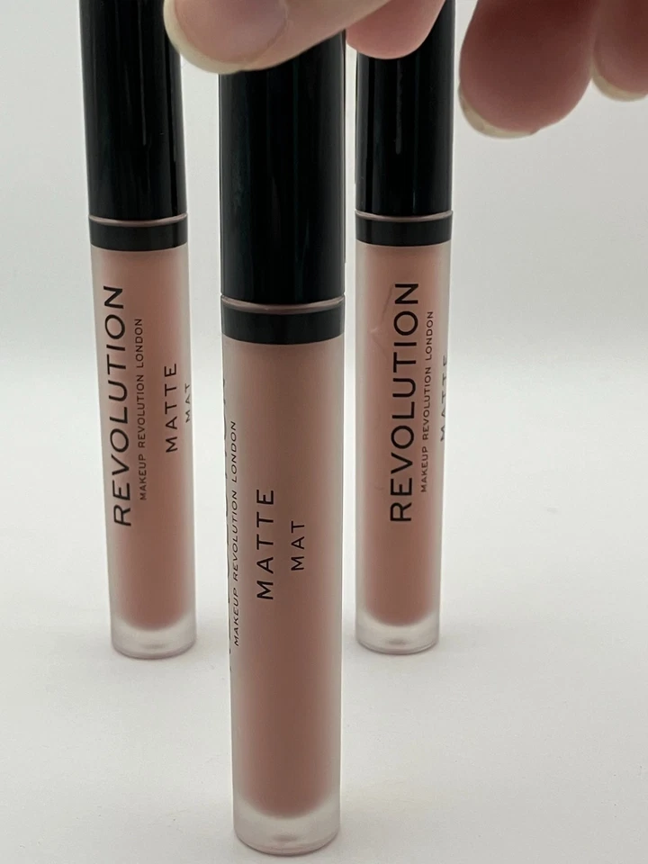 Makeup Revolution Matte Lip Featured 109 Long-Lasting Lip Color Pack Of 3 Pcs - Image 4 of 4