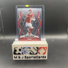 2025 Panini Phoenix - Marquise Brown #36 Silver Lava