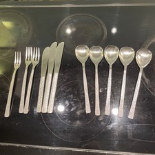 viners studio bark cutlery. Spoons. Forks. Knife 11 Piece