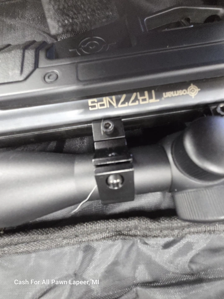 Crossman TR77  .177 Cal Pellet Gun With Scope EXCELLENT CONDITION  w case - Image 4 of 4