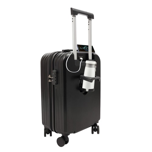 20" Travel Luggage Suitcase, Carry On Luggage, Suitcase with Cup Holder - Picture 22 of 40