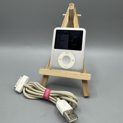 Apple iPod Nano 3. Generation 4GB A1236 Silber/Silver Vintage Sehr Gut  