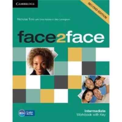 face2face Intermediate Workbook with Key by Nicholas Tims (Paperback, 2013)