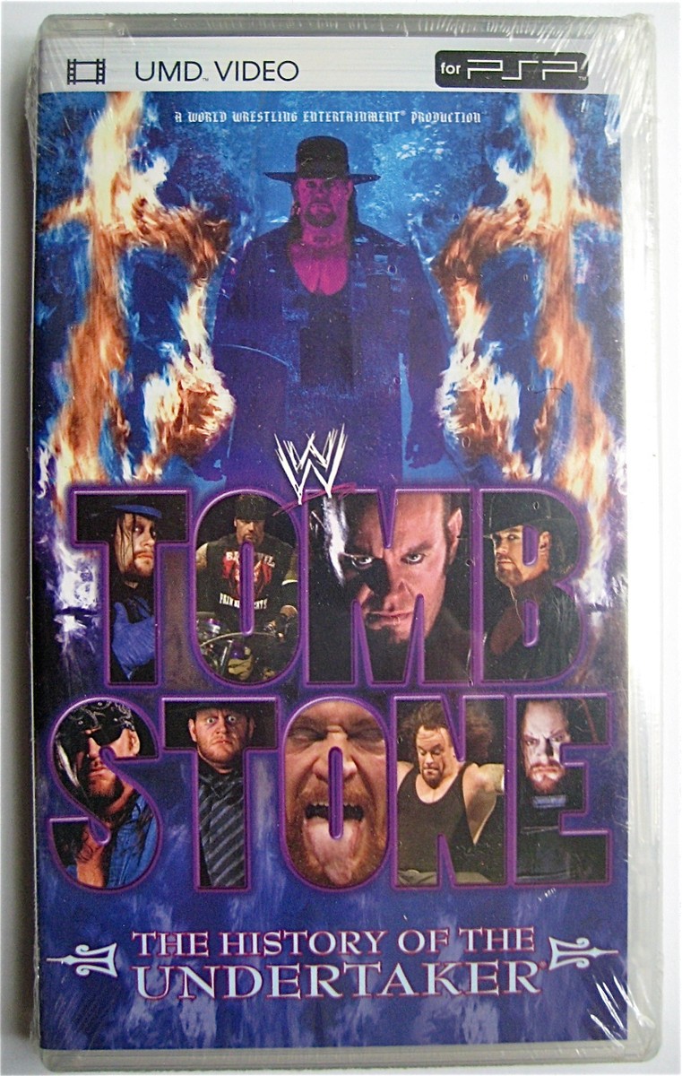 🆕 WWE Tombstone The History of the Undertaker Sony PSP UMD Movie