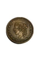 1837 Millions For Defense Not One Cent For Tribute Hard Times Token