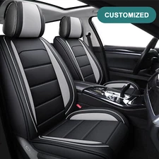 2/5-Seat Covers Custom For Toyota Tacoma 2005-2023 Crew Cab Front Rear Cushion