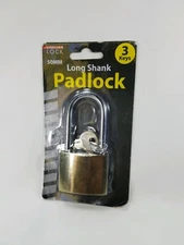 3 Keys Sterlig-Security  High Security Padlocks Brass  Strong Steel  /3 Keys