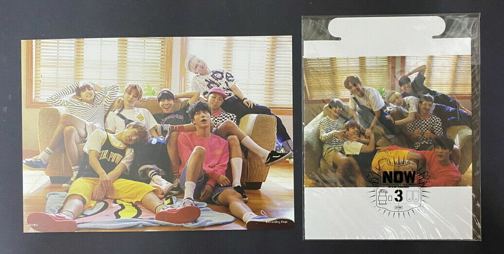 BTS-Now3 Dreaming Days Photobook DVD+Poster+TAEHYUNG RM JIN PC