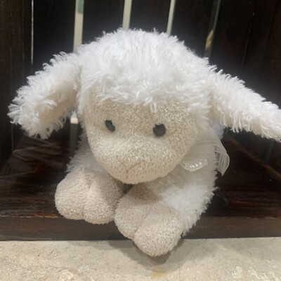MARY MEYER BABY Lamb Sheep Stuffed Animal Jesus Loves Me