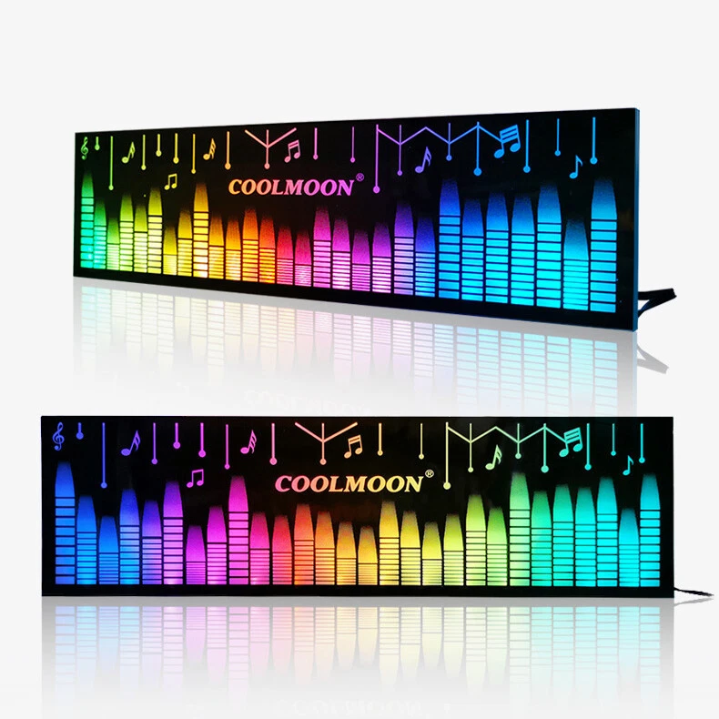 ARGB Light Board 30cm Power Compartment Baffle Computer Case Sync LED Neon Light - Image 3 of 4