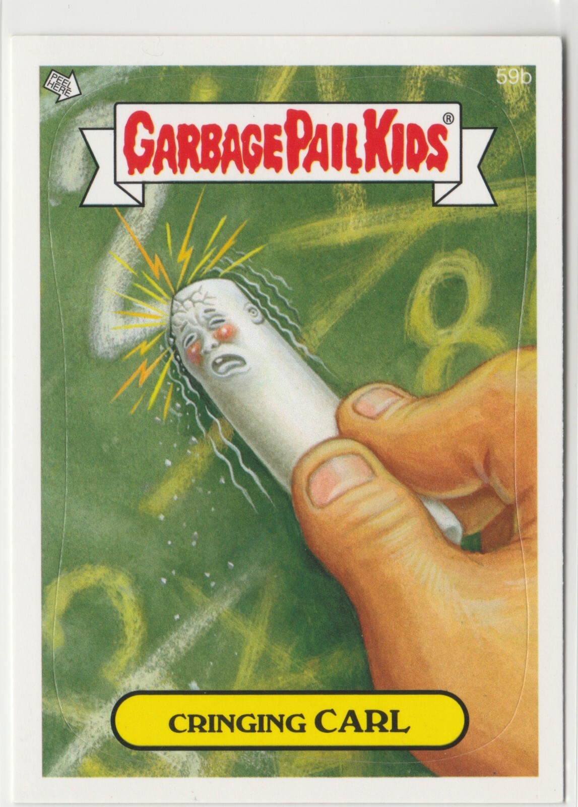 Cringing Carl #59b Garbage Pail Kids 2013 Series 2 BNS2 Brand New