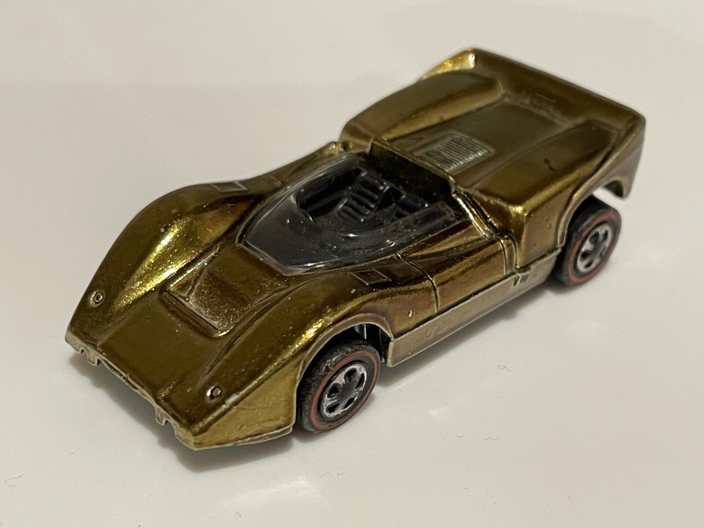 Vintage Hot Wheels Redline McLaren M6A Olive (ALL ORIGINAL)