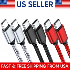 USB-C Type C PD Fast Charger Cable Cord for iPhone 16 / 15 Pro Max Plus lot