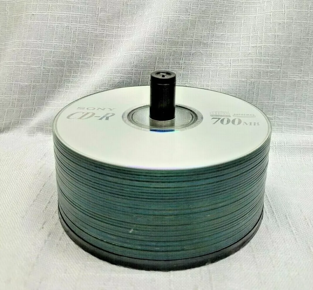 Sony CD-R 700MB 1X-48X Recordable Media Spindle - 26 Blank CDs