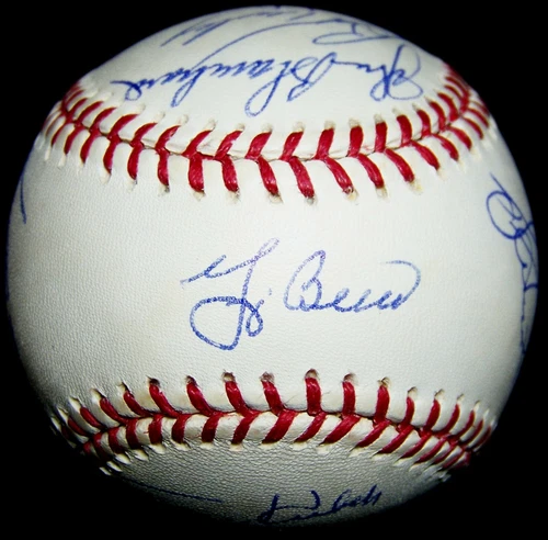 Yogi Berra Don Larsen Goose Gossage Signed Baseball LOA PSA JSA BAS GUARANTEE!
