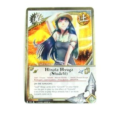 Hinata Hyuga (Student) 797 - Naruto Card SUPER RARE CARD - LP 1st Edition