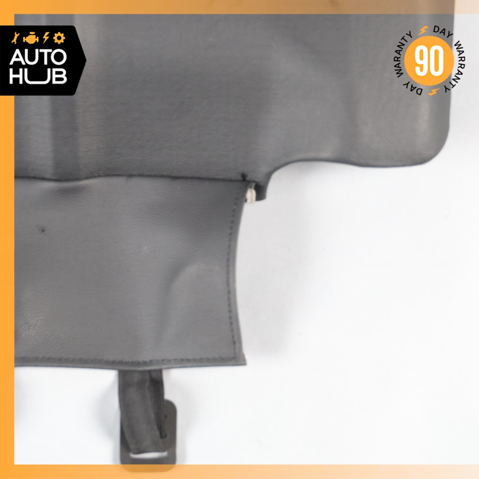 14-22 Maserati Ghibli M157 Front Left Side Seat Back Cover Black OEM