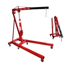 2 Ton Professional Folding Crane Hydraulic Engine Crane Hoist Lift for Garage