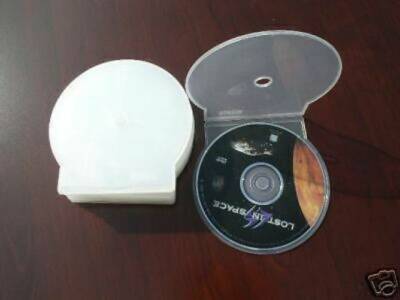 500 NEW CLEAR PAKRITE CD/DVD CLAMSHELL CASES JS100 PAKRITE CSHELL
