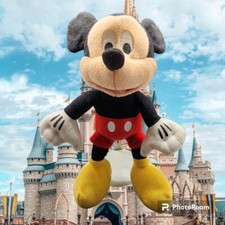Disney Just Play LLC Small Mickey Mouse Plush Stuffed Animal Toy 10 Vintage