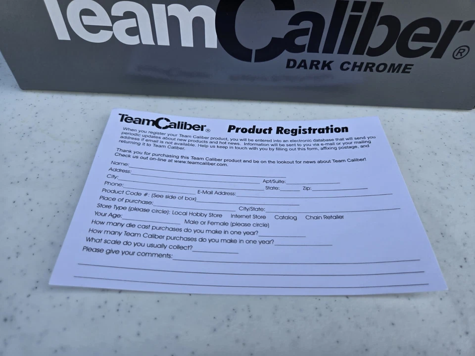 Richard Petty #43 Garfield 1:24 Dark Chrome Team Calibre Owners Series/396 Foto 4 de 4