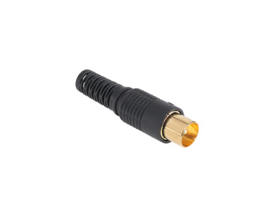 5901890049580 Wtyk anten TV długi złoty Cabletech Cabletech