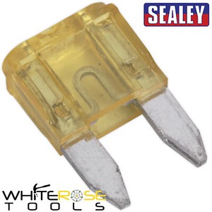 Sealey MBF2050 Automotive Mini Blade Fuse 20a 50pk