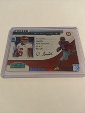 2021 Contenders Draft Picks DEVONTA SMITH #5 Rookie RC Campus ID Case Hit Eagles