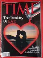 Time Magazine FEBRUARY 1993"The Chemistry of love"romance is a biological affair