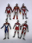 Bandai Ultraman Lot Of 6 Figures 4" To 5"