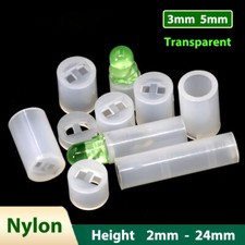 3mm 5mm LED Spacers PCB Board Thyristor Mount Support Transparent Nylon 2mm-24mm