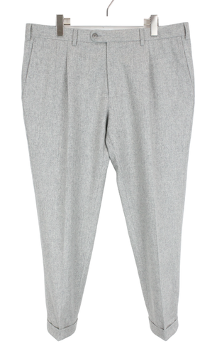 Pantalon Habillé Suitsupply Vigo Homme UK 42 / W36 – Laine & Soie Gris à Motifs – Occasion TB état