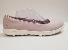 Skechers Womens Size 11 Flats Go Walk Light Bliss Lilac Slip On Shoes Flat 15390