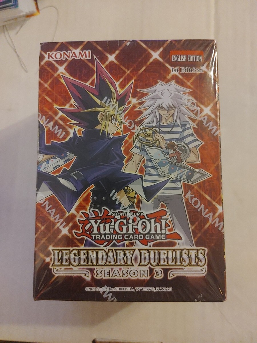 legendary duelists season 3 1st edition booster box Duelists: - and heroes 4x YuGiOh! Legendary Duelists: Season