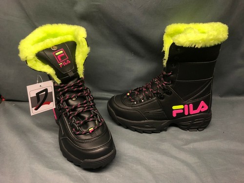 fila pink boots