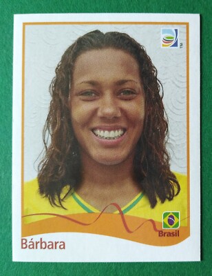 Panini Sticker 257 Barbara Brasil FIFA Women's World Cup 2011 Germany