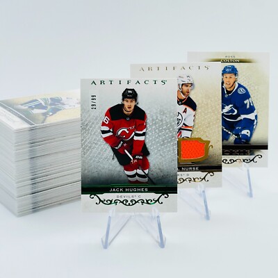 2021-22 Upper Deck Artifacts U-PICK Base & Parallels - FREE Combine Shipping