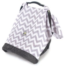 Car Seat Canopy Chevron