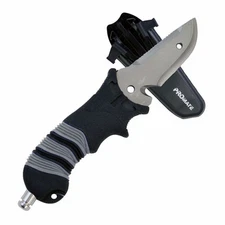Promate Sharp Tip Titanium Scuba Dive Snorkeling Backup BC Knife (3" Blade)
