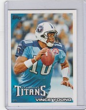 2010 topps #186 Vince Young TITANS