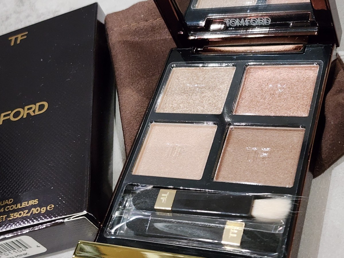 Tom Ford Eye Color Quad Eyeshadow Shade 01 GOLDEN MINK .35oz / 10g