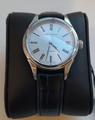 Ladies Hamilton American Classic Valiant Auto 34mm Roman Numerals  H39415654