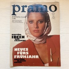 Pramo DDR Mode Zeitschrift 1/90 Schnittmuster