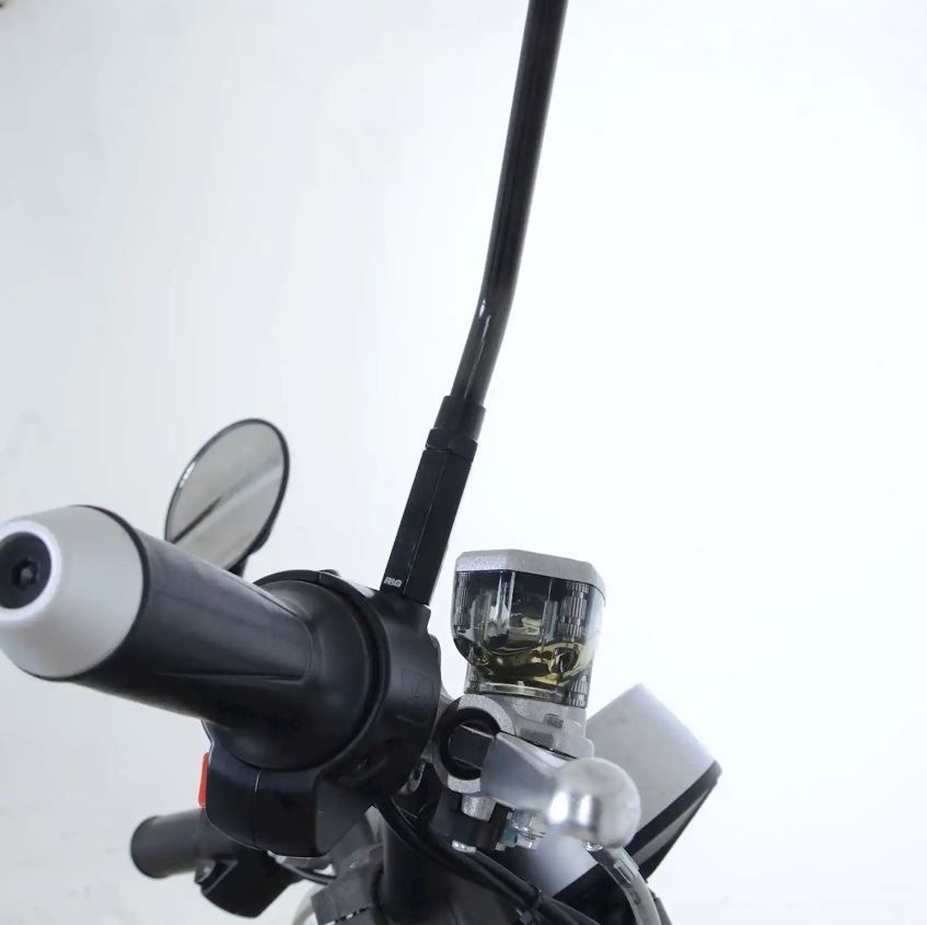 R&G Mirror Risers Black Super Soco CPx 2020 - 2024